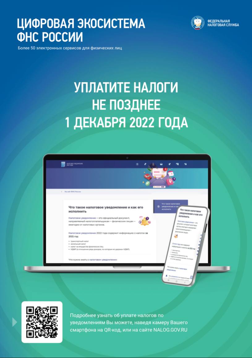 Не забудьте оплатить налоги.